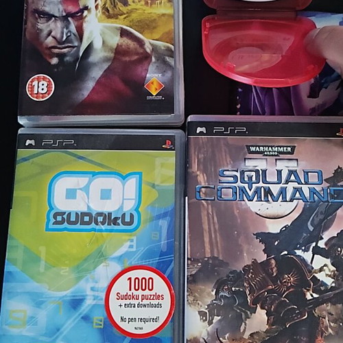 PSP Games collection used for PlayStation Portable