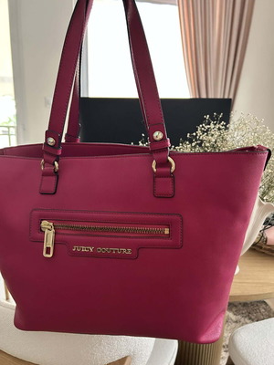 Τσάντα ώμου Juicy Couture σαν καινούργιο, ροζ