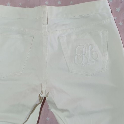 Polo Ralph Lauren white ice jeans pants, straight fit, size 28x32