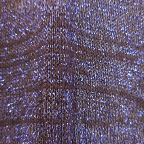 Scandalo women's blouse lurex purple small/medium like new