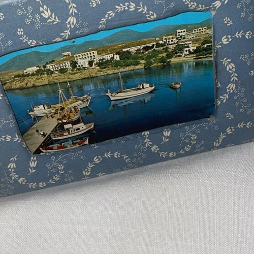 Laura Ashley handmade frames set of 2, new with fabric