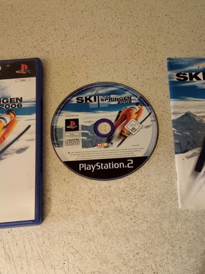 Ski Springen 2006 PS2 game used with manual