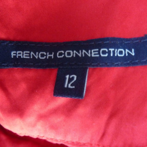 French Connection cocktail party dress used, red, size M