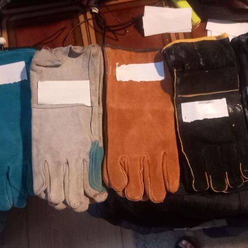 Welding work gloves high temperature new, pack of 200 pairs