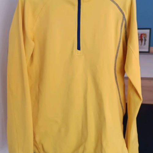 Softshell blouse Salomon like new, blue and yellow