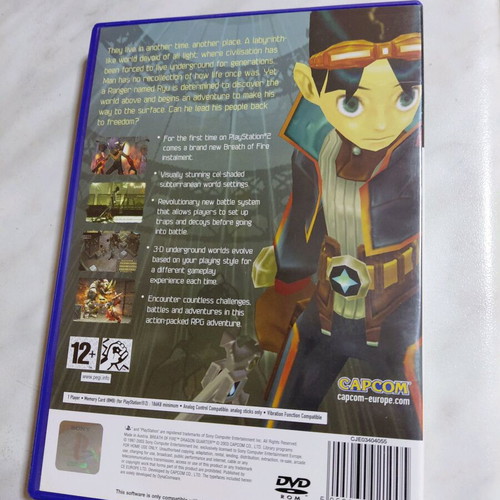 Breath of Fire Dragon Quarter for PlayStation 2 used