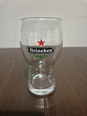 Collectible Heineken beer glass 250ml — Excellent condition
