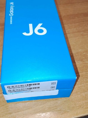 Samsung Galaxy J6 empty box used