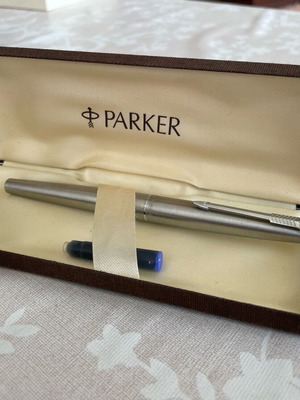 Parker 45 Stainless Steel Collector's Pen like new
