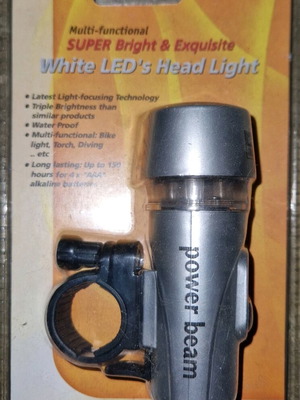Bicycle light new