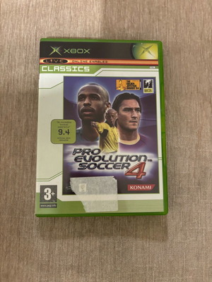 Pro Evolution Soccer 4 Xbox original used English full