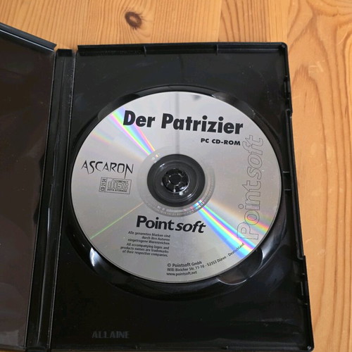 Der Patrizier PC strategy game used, German edition