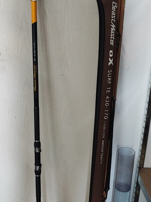 Shimano Beast Master Surf Casting Rod 4.30m 170g like new with case