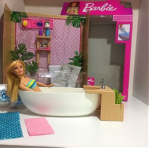 Set Spa Body care Barbie με κούκλα Mattel 2019