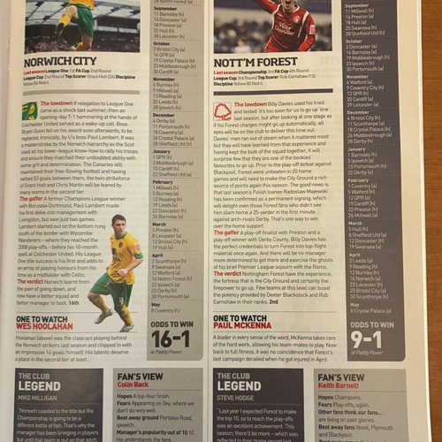 FourFourTwo Season Preview 2010-11 like new English leagues magazine
