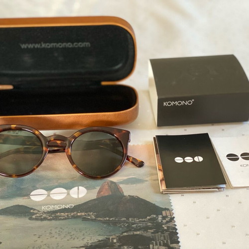Komono The Lulu sunglasses new, brown, vintage style