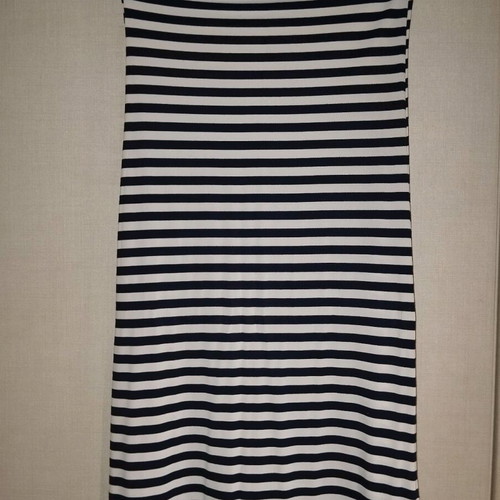 Dress like new, size M, white and blue