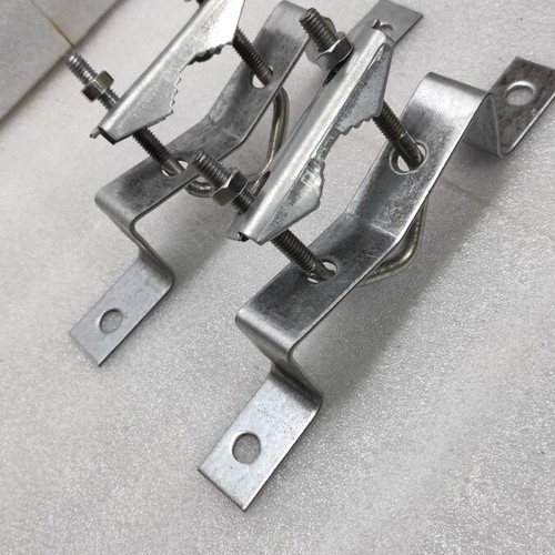 Omega Base for Antenna New, Pair 23cm Length 5cm Depth