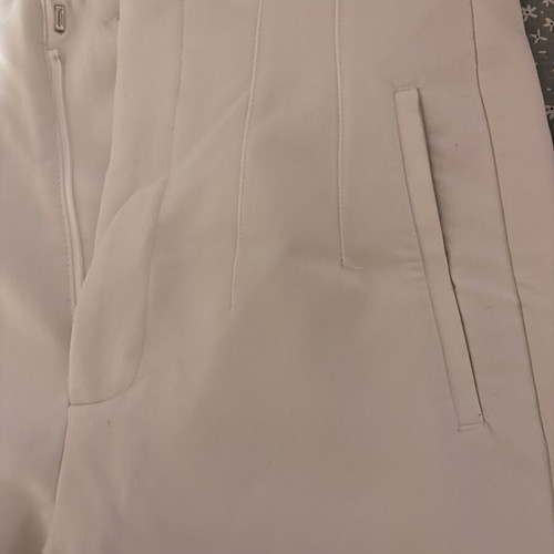 Stradivarius white pants, size 38