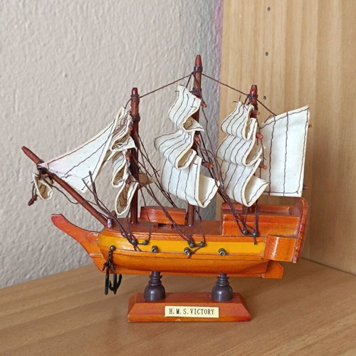 Decorative ship new, small size 15cm x 16cm