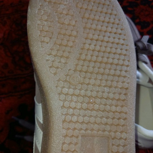 Sneakers new brown athletic shoes size 40 with soft texture