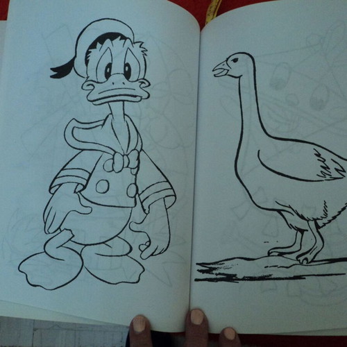 Mickey Disney cover and 7 internal sketch illustrations used
