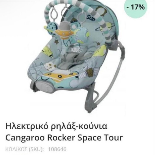 Relax Cangaroo electric baby bouncer new