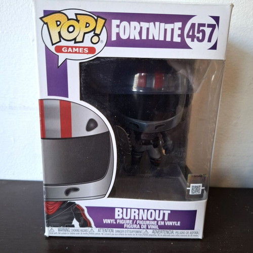 Funko Pop! Games Fortnite 457 Burnout vinyl figure like new