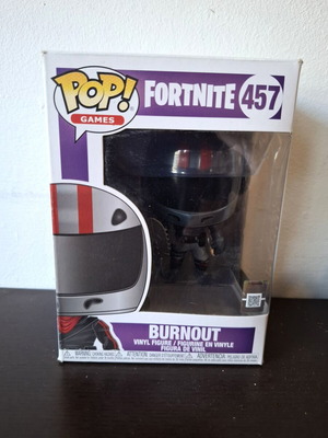 Funko Pop! Games Fortnite 457 Burnout vinyl figure like new