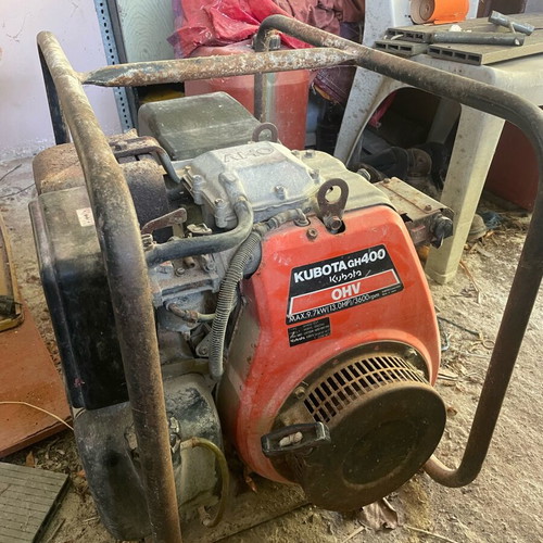 Kubota GH400 9.7 KvA generator used, 240V and 380V