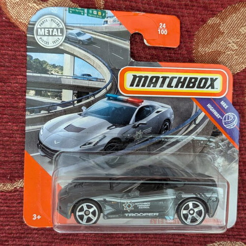 Matchbox 2015 Chevrolet Corvette C7 Stingray toy car new