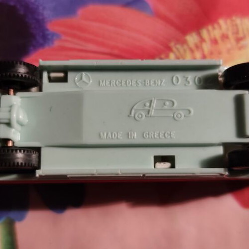 Joy Toy Mercedes-Benz O302 collectible bus, near mint condition
