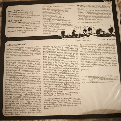 MC God & The People's Band Taste Me vinyl like new, African highlife reggae