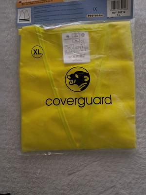 High-Visibility Yellow Fluorescent Safety Vest Size XL New
