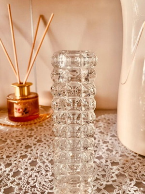 Vintage Solifleur glass vase Mid-Century Modern 60s/70s