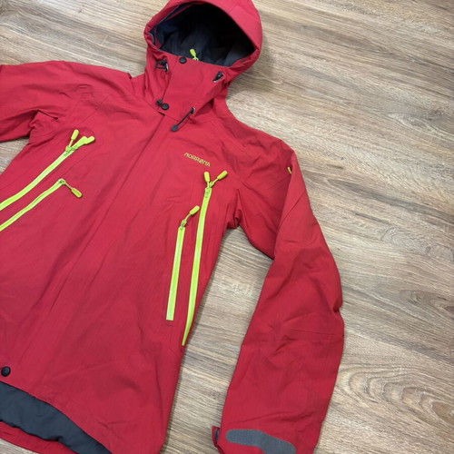 Norrona Narvik GoreTex 2L Insulated Jacket women's size S like new, red
