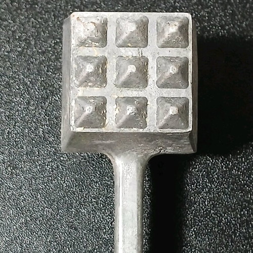 Meat hammer used made of cast aluminum