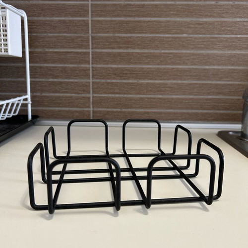 Metal Napkin Holder Black Like New