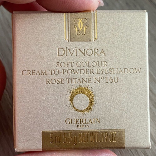 Guerlain Divinora Cream-to-Powder Eyeshadow 160 Rose Titane like new