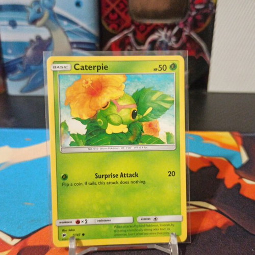 Caterpie Pokemon card