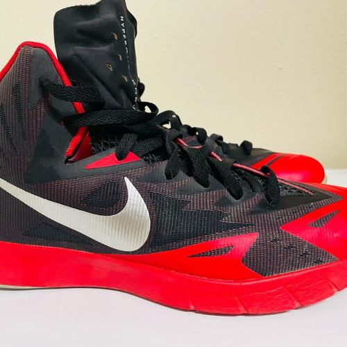 Nike Zoom HyperQuickness athletic shoes like new, size 44, red