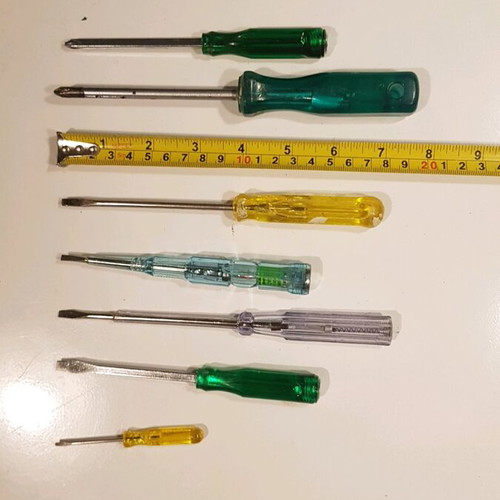 Various tools used with case