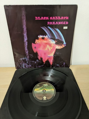 Black Sabbath Paranoid LP used, rock