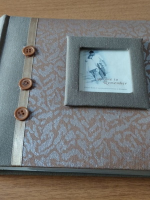 Vintage Fabric Photo Album 100 Photos A Time to Remember