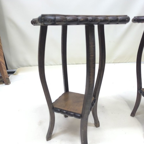 Vintage side tables used, set of 2