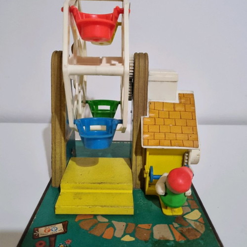 Fisher Price 969 Ferris Wheel used, collectible vintage toy