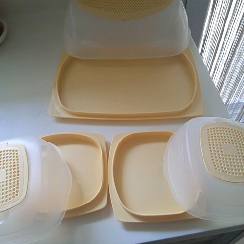 Tupperware cheese set like new