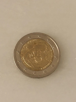 Anniversary 2 euro Andronikos used