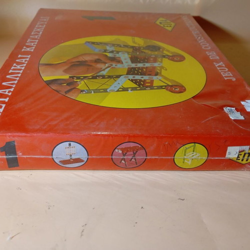 Meccano Set Metal Constructions 1 EPA sealed, new
