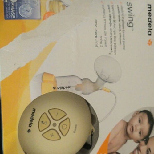 Medela Swing Flex electric breast pump used